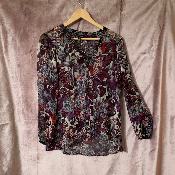 Lucky Brand Floral Blouse - Picture 3 of 3